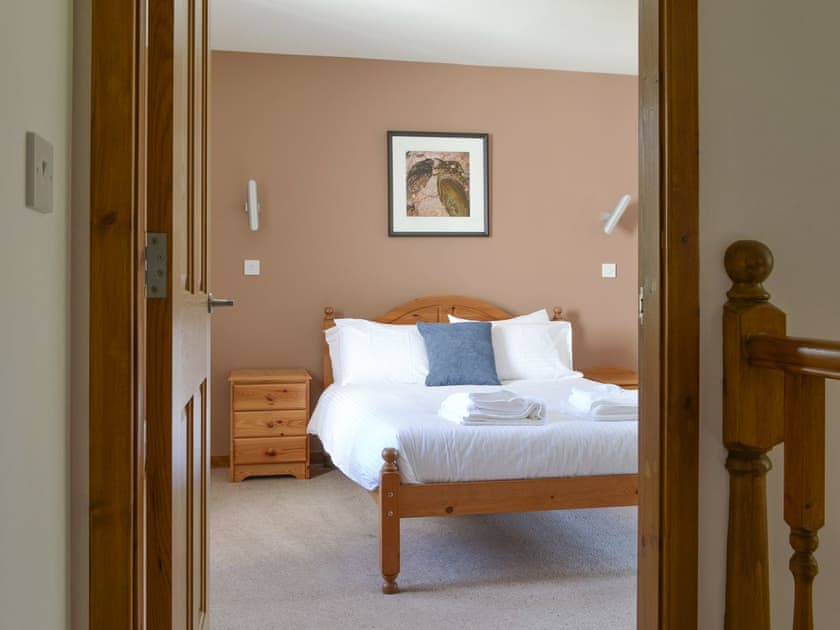 Double bedroom | Battanropie Lodge, Carrbridge