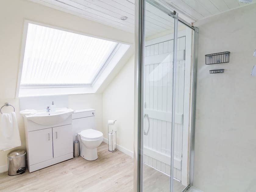 Downstairs bathroom | Keepers Cottage - Dalnagar Castle And Cottages, Glenshee, near Blairgowrie