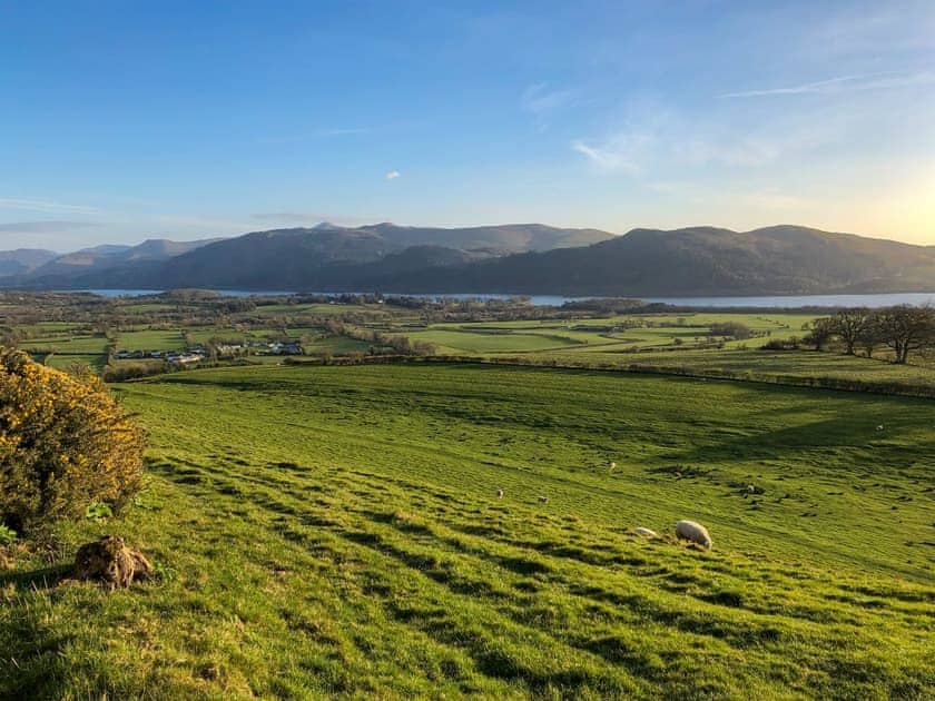 View to Bassenthwaite Lake - this viewpoint is a steep 15 mins walk away | Brook House 1, Brook House 2 - Brook House Cottage Holidays, Bassenthwaite