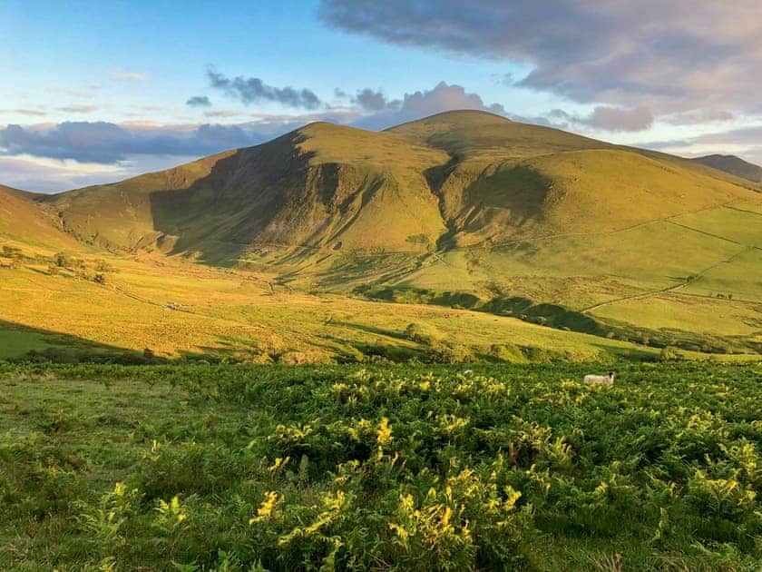 Skiddaw mountain range walkable from the cottage or after a short drive  | Brook House 2 - Brook House Cottage Holidays, Bassenthwaite