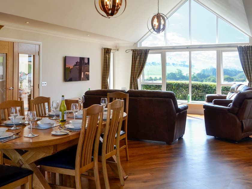 Open plan living space | Auchen Ladder, Amisfield, near Dumfries