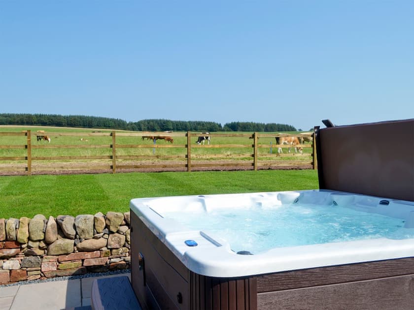 Hot tub | Auchen Ladder, Amisfield, near Dumfries