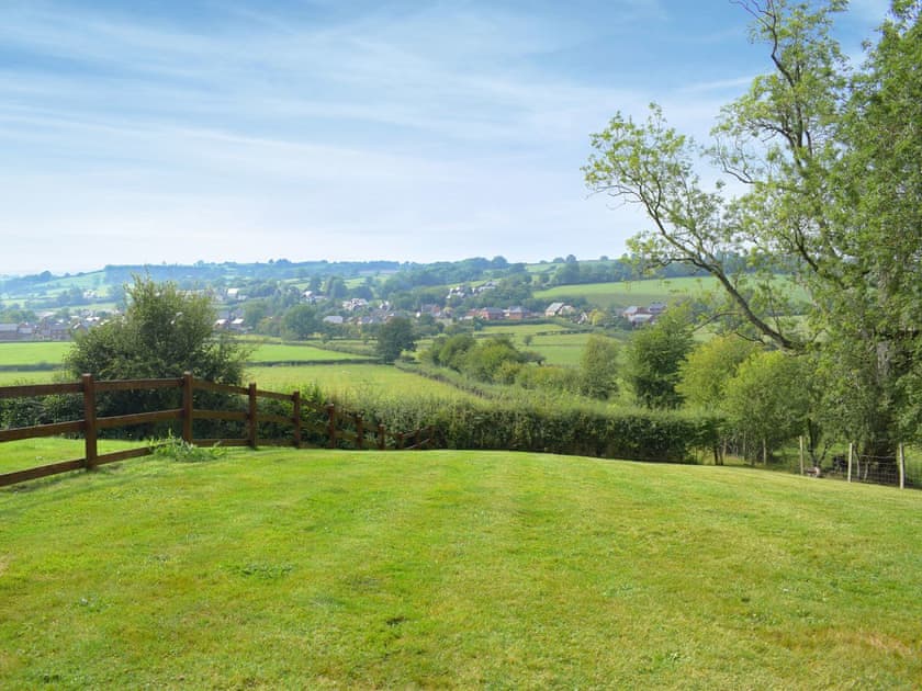 View | Talog Barn - Hafod Talog Barns, Tregynon