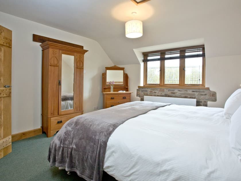 Superking  bedroom | Exmoor View, Cheriton, near Lynton