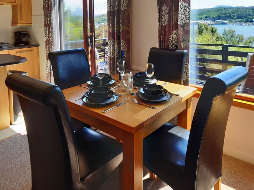 Dining Area | Strathan Chalet - Caisteal Laith, Lochinver