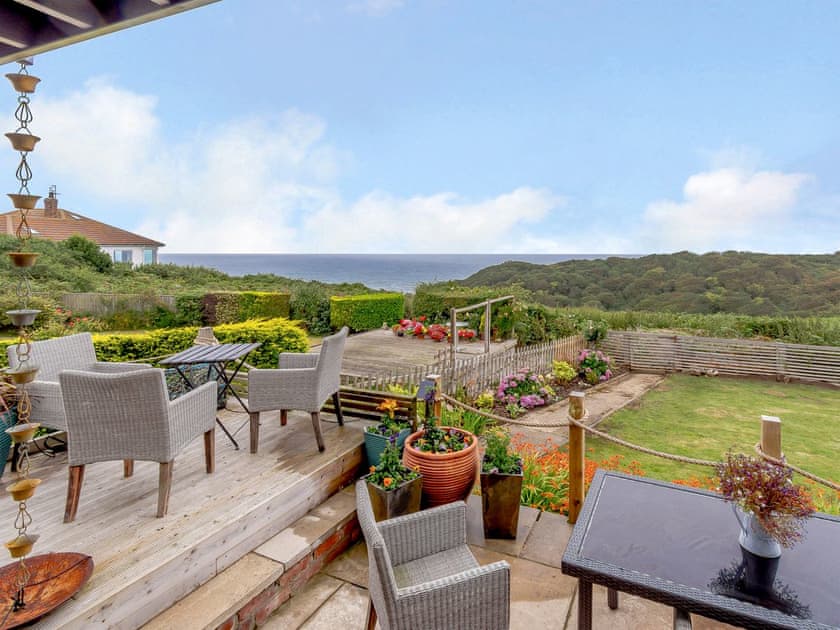 Sitting-out-area | Sea Haven, Hunmanby Gap, near Filey