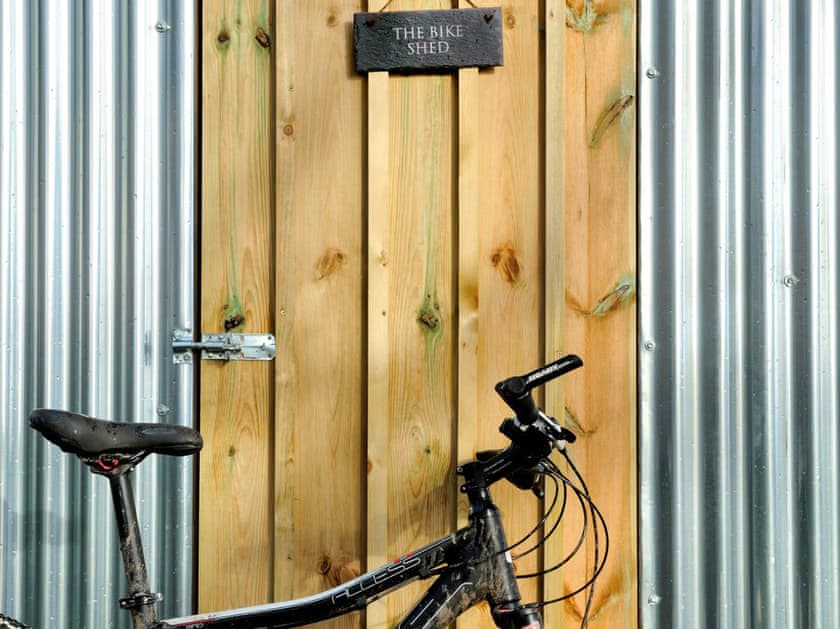 Bike Shed | Tom’s Lodge, Boat of Garten, near Aviemore