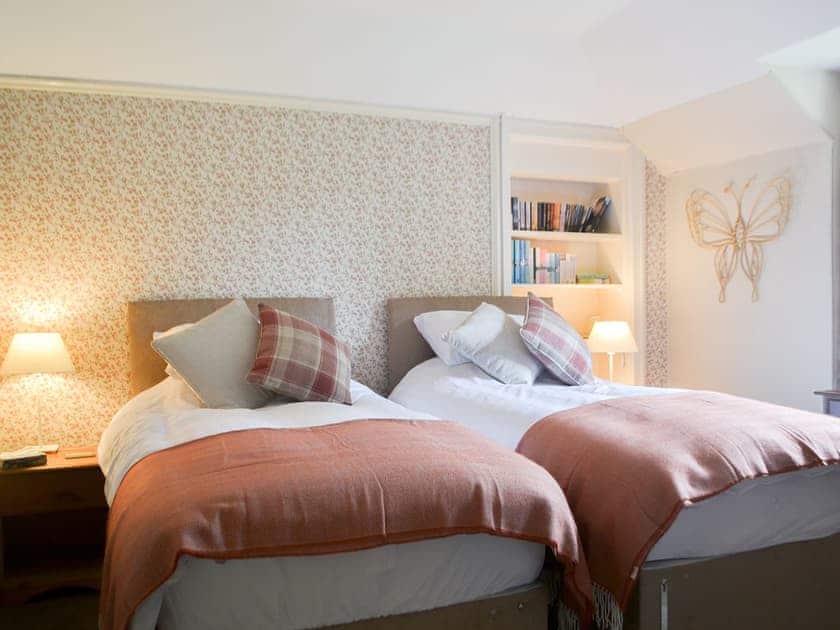 Twin bedroom | Braehead, Nairn, near Inverness
