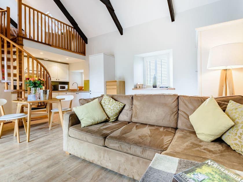 Open plan living space | St Bede - The Old Mill Cottages, Little Mill, near Craster