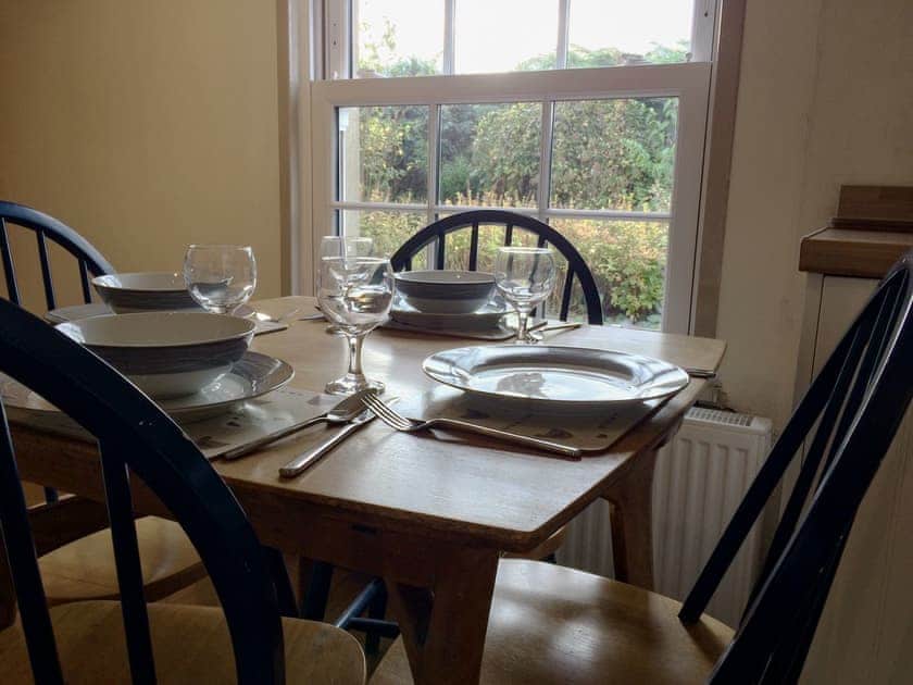 Dining Area | Cauldside West Cottage, Dunbar