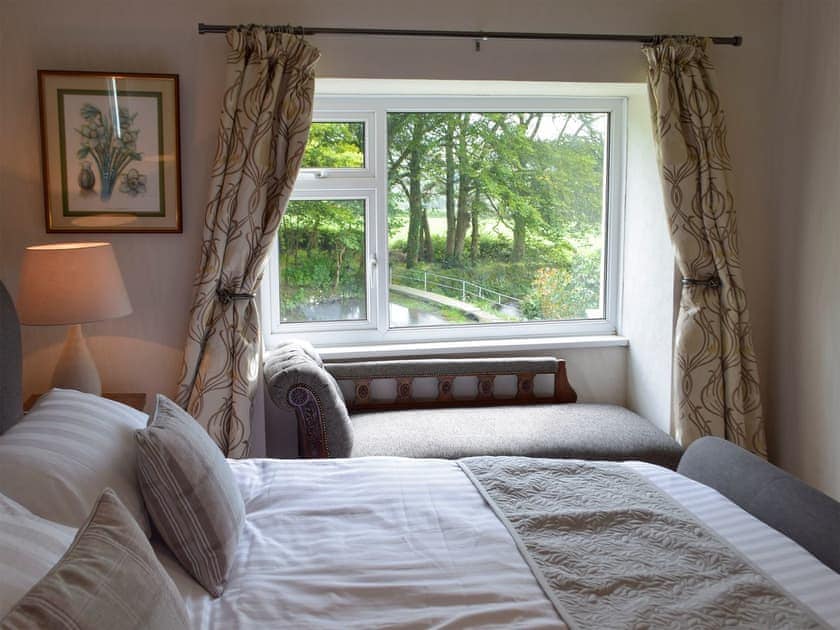 Double bedroom | The Farmhouse - Morlogws Farm Holiday Cottages, Capel Iwan, near Newcastle Emlyn