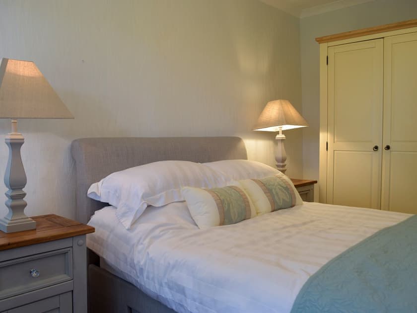 Double bedroom | The Farmhouse - Morlogws Farm Holiday Cottages, Capel Iwan, near Newcastle Emlyn