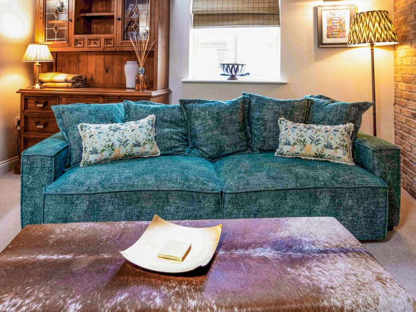 Living room | The Old Cowshed - The Drewton Estate Cottages, South Cave near Beverley