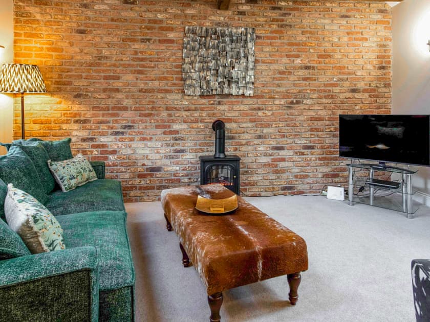 Living room | The Old Cowshed - The Drewton Estate Cottages, South Cave near Beverley