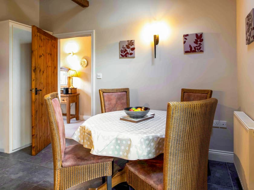Dining Area | The Old Cowshed - The Drewton Estate Cottages, South Cave near Beverley