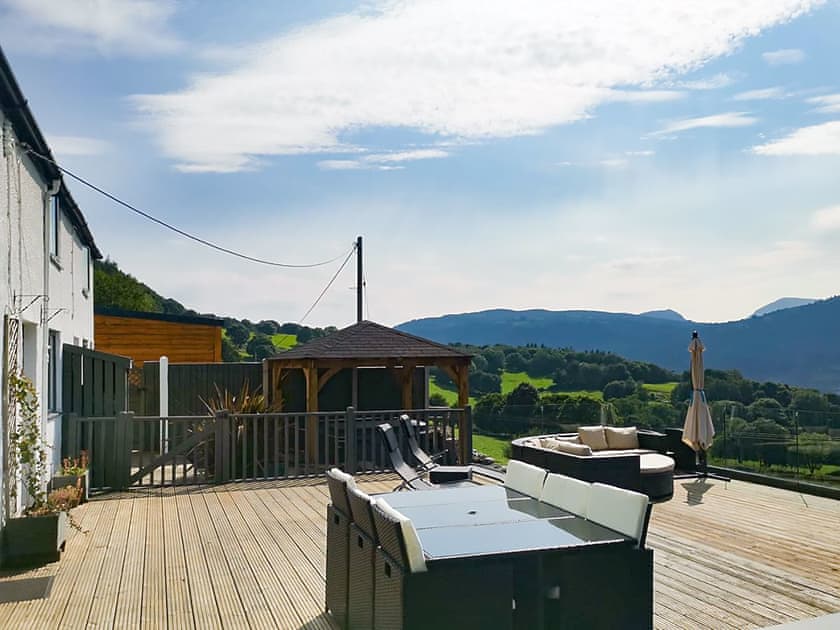 Decking | Bryn Hyfryd, Maenan, near Llanrwst