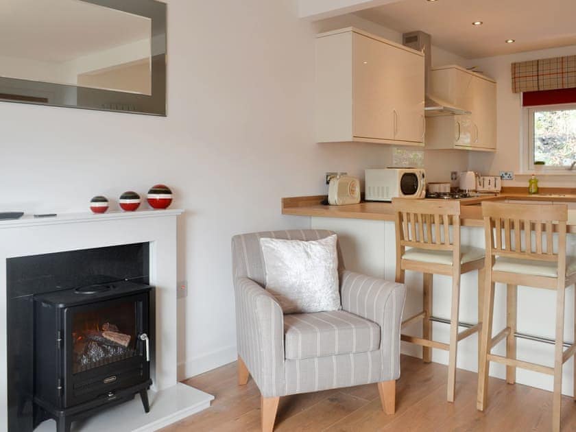Light and airy open-plan living space | Torlochan, Oban