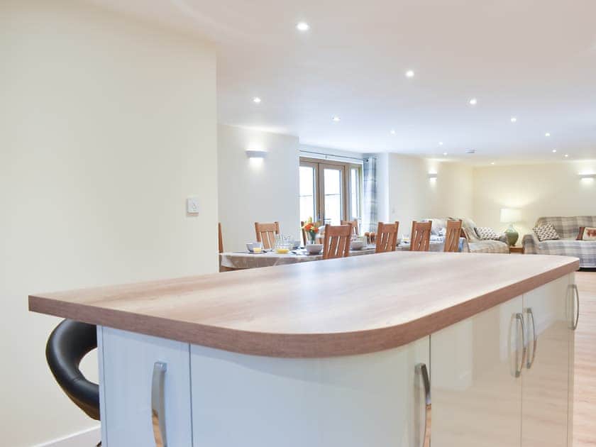 Open plan living space | North Barn - Monkleigh Court, Monkokehampton, near Okehampton