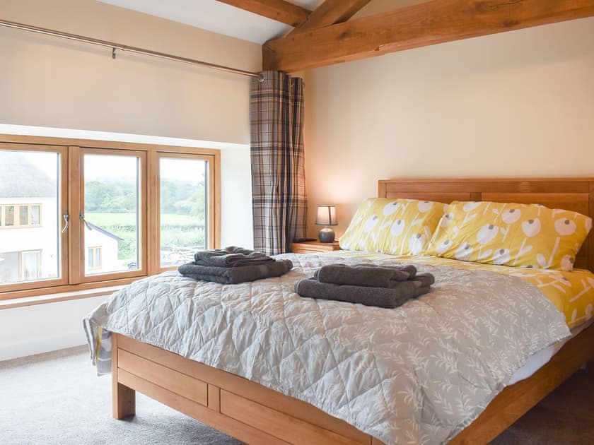 Double bedroom | North Barn - Monkleigh Court, Monkokehampton, near Okehampton