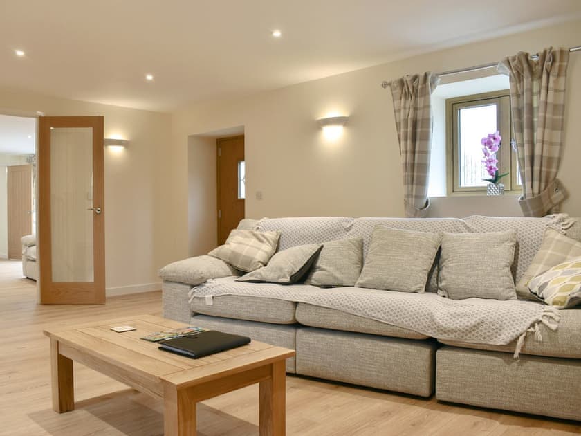 Living room | South Barn - Monkleigh Court, Monkokehampton, near Okehampton