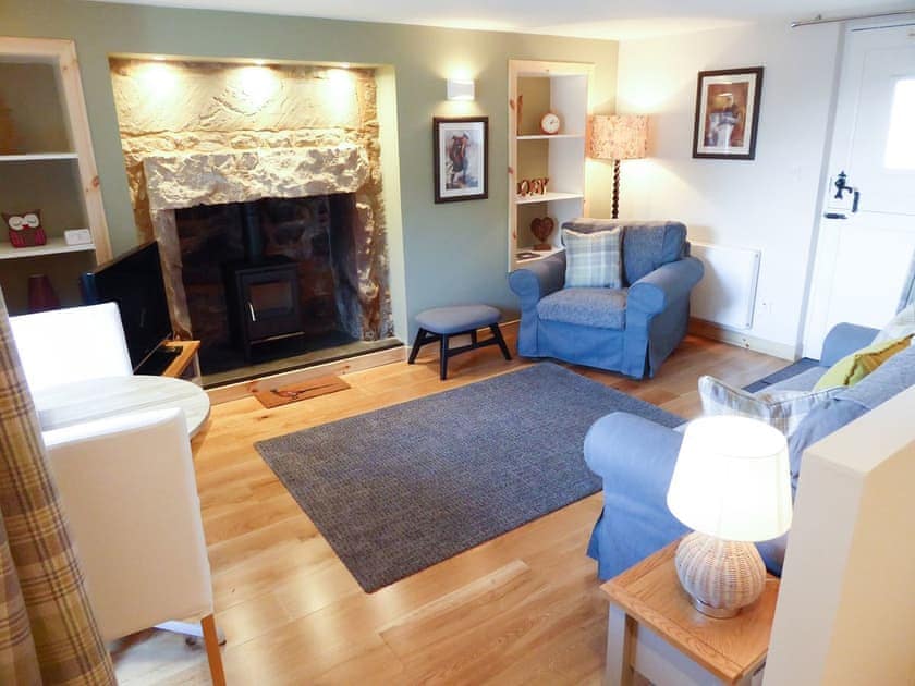 Living room | Crosskeys Cottage, Glen Fruin, by Helensburgh