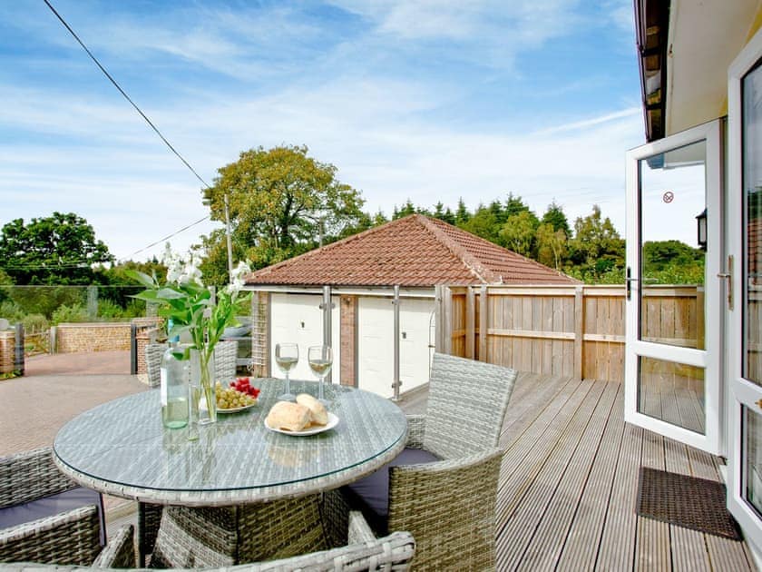 Sitting-out-area | Orchard View, Whitegate, near Chard