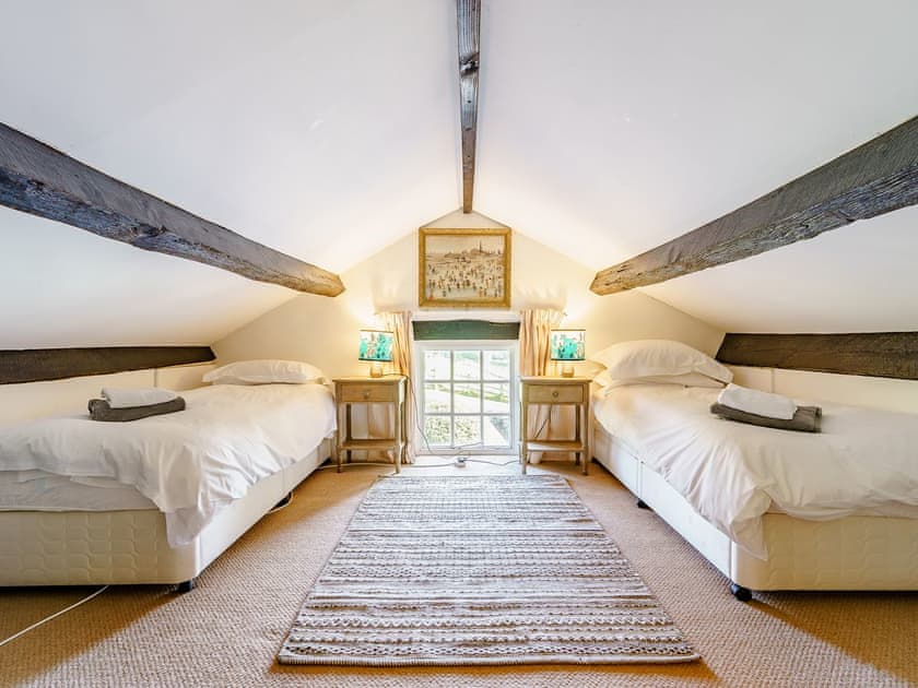 Twin bedroom | Mill Race, Broughton, near Skipton