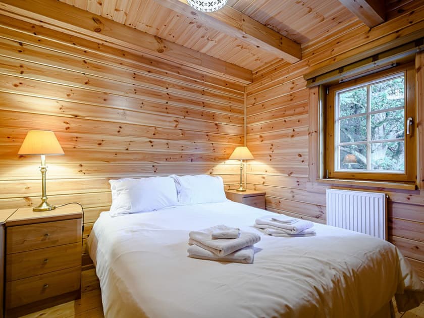 Double bedroom | Larch - Archarn Estate Lodges, Killin, near Crianlarich