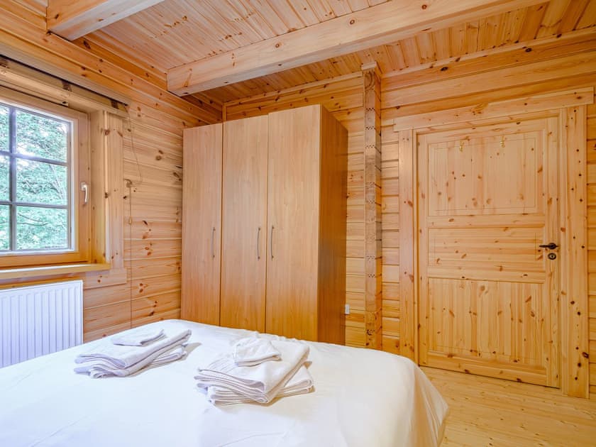 Double bedroom | Larch - Archarn Estate Lodges, Killin, near Crianlarich