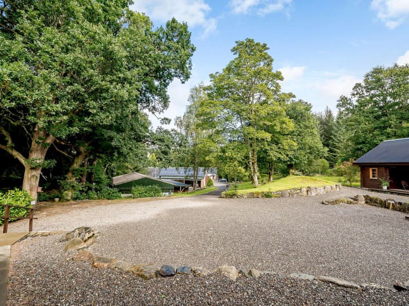 Parking | Larch - Archarn Estate Lodges, Killin, near Crianlarich