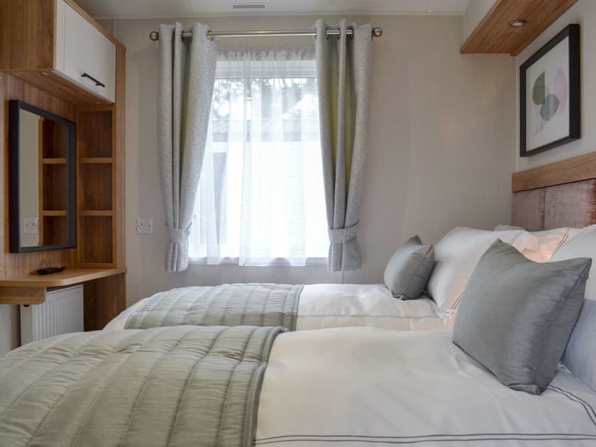 Twin bedroom | Peacock - Absolute Eden, Calthwaite, near Penrith