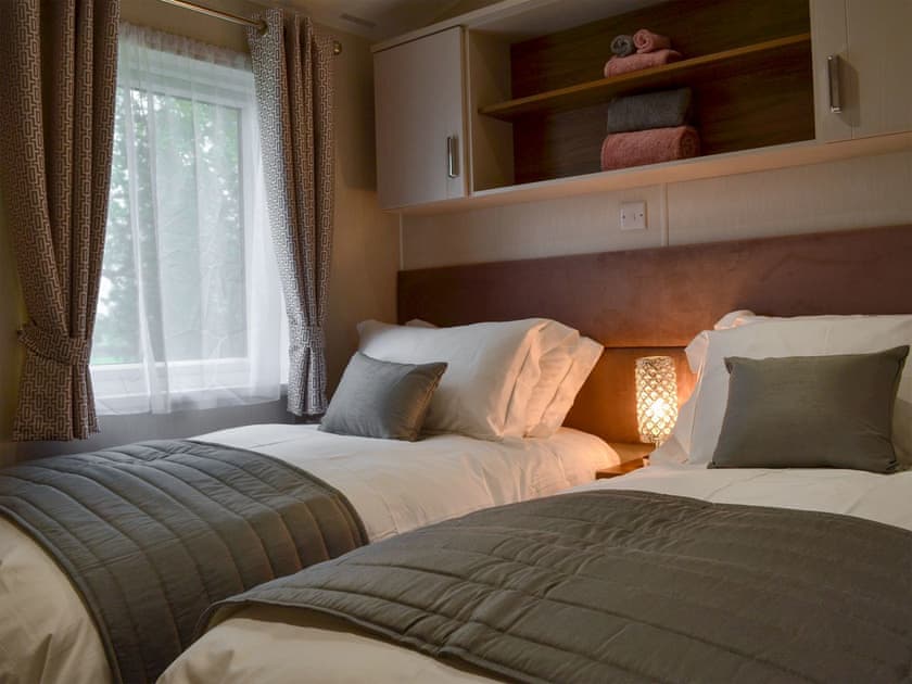 Twin bedroom | Pheasant - Absolute Eden, Calthwaite, near Penrith