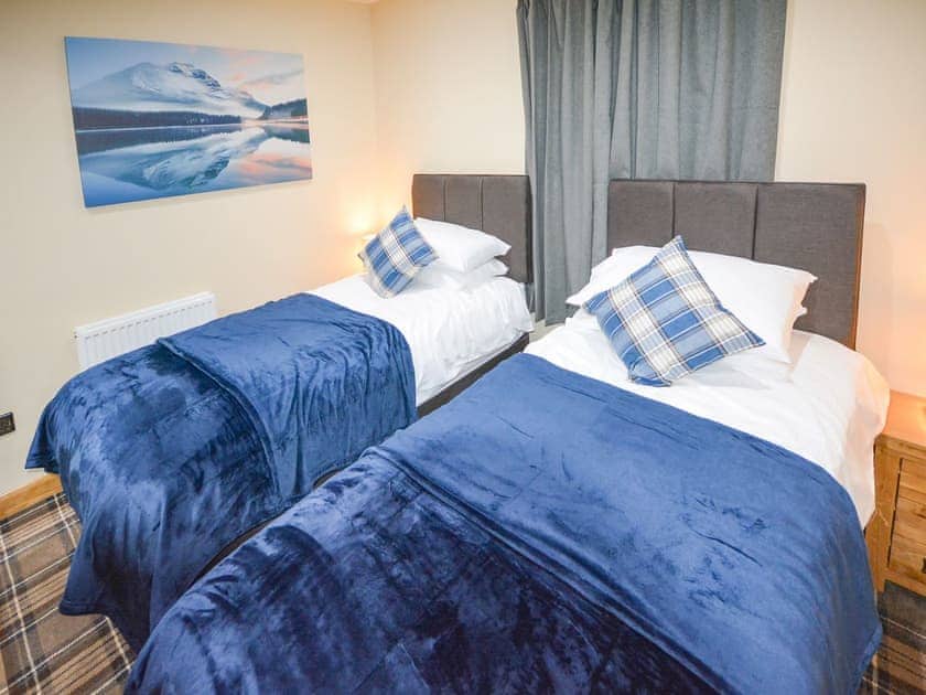 Twin bedroom | Uplands, Dalbeattie