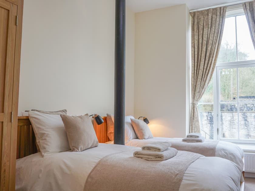 Twin bedroom | Six Litton Mill, Buxton