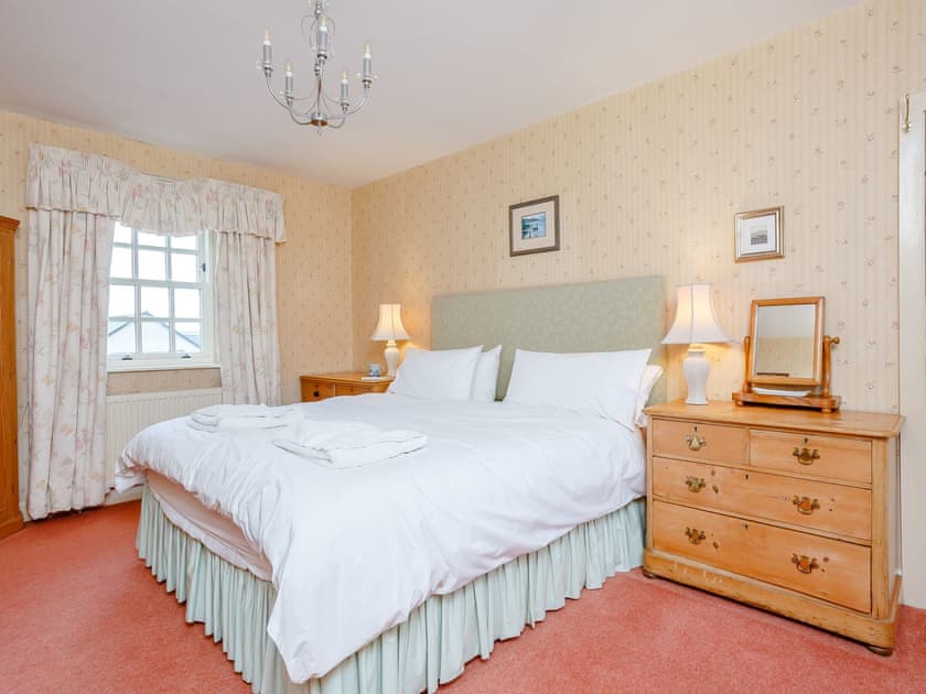 Double bedroom | The Old School House, Oldshoremore near Kinlochbervie