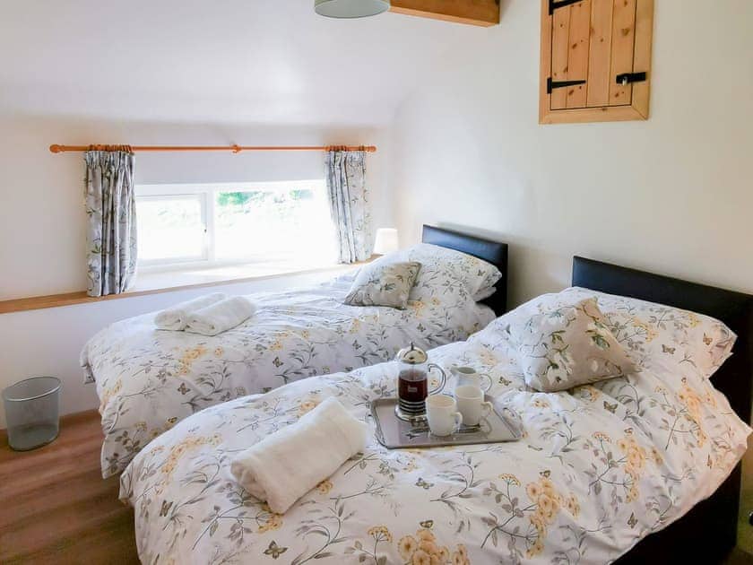 Twin bedroom | Bryn Eithin, Carmel, near Caernarfon