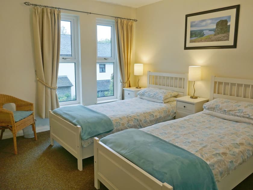 Twin bedroom | Badger Cottage, Ambleside