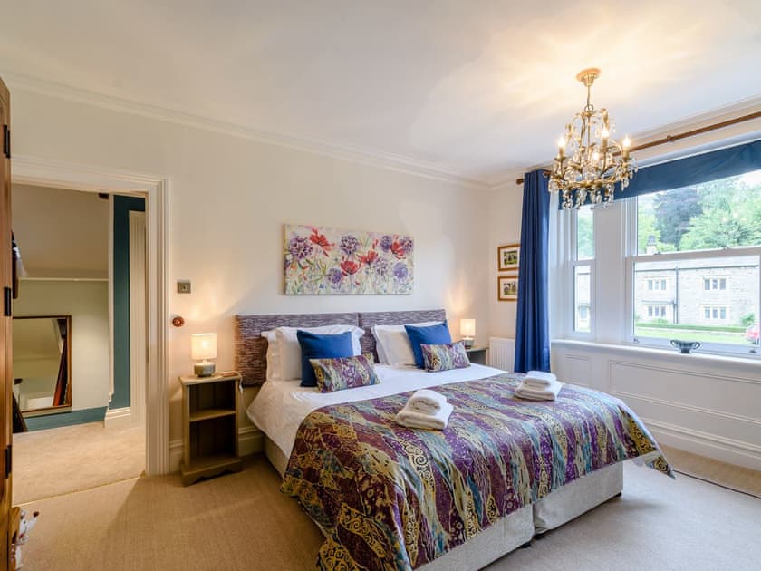 Super King bedroom  | Temple House, West Burton