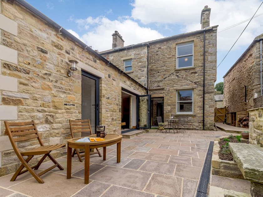 Patio | Temple House, West Burton