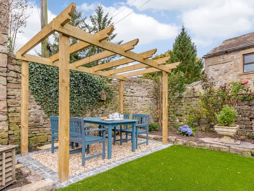 Patio | Temple House, West Burton