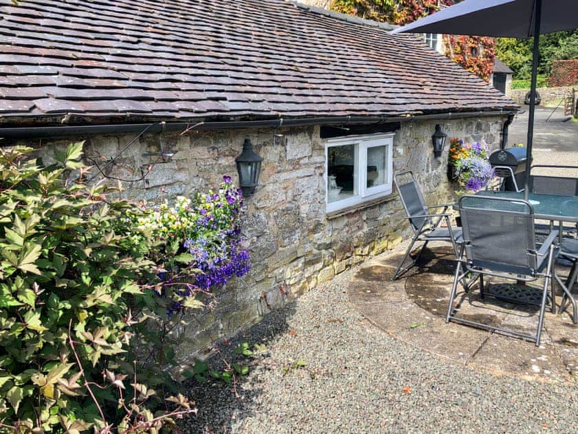 Patio | The Creamery - Church Farm Cottages, Kniveton, near Ashbourne