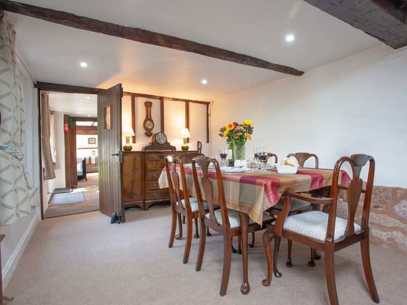 Dining room | Little Millhayes, Upexe, near Exeter