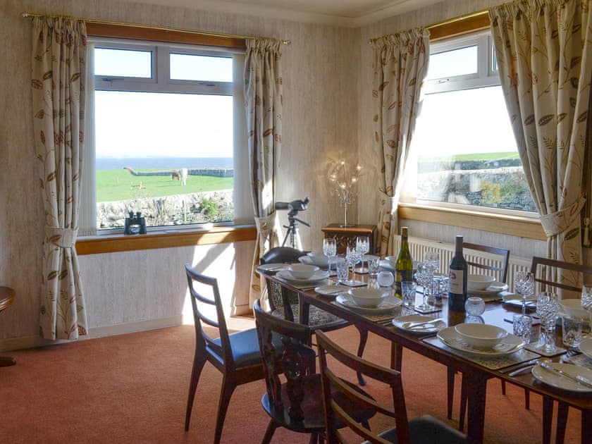 Dining room | Bel-Mar, Whithorn, near Newton Stewart