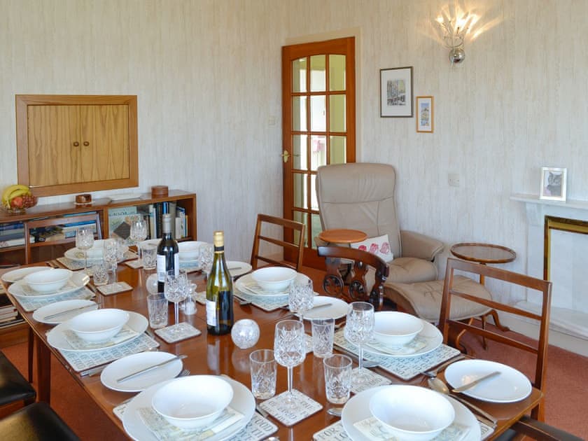 Dining room | Bel-Mar, Whithorn, near Newton Stewart