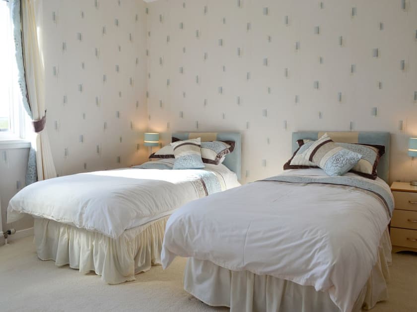 Twin bedroom | Bel-Mar, Whithorn, near Newton Stewart