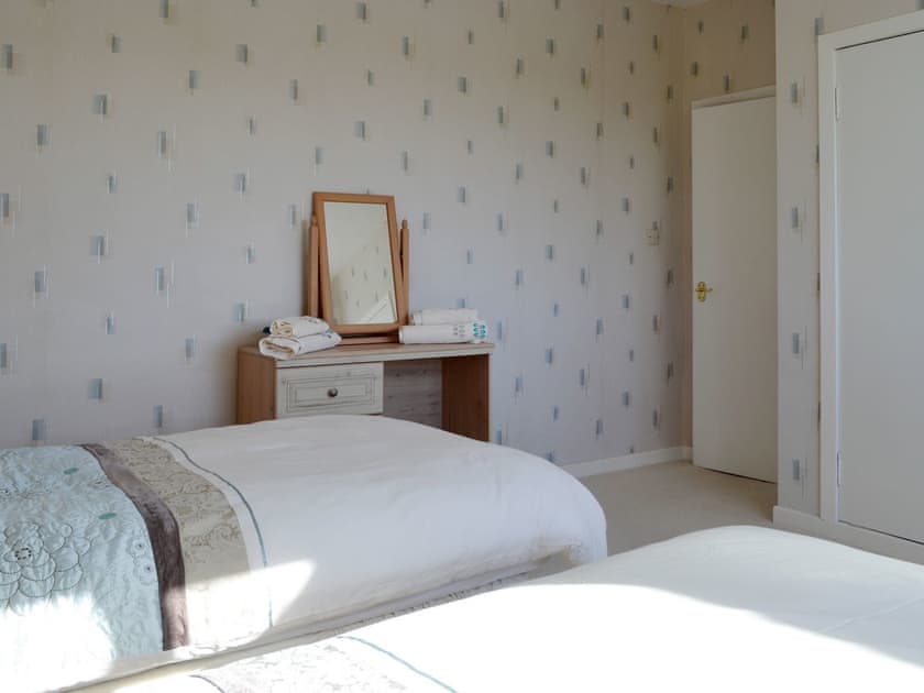 Twin bedroom | Bel-Mar, Whithorn, near Newton Stewart