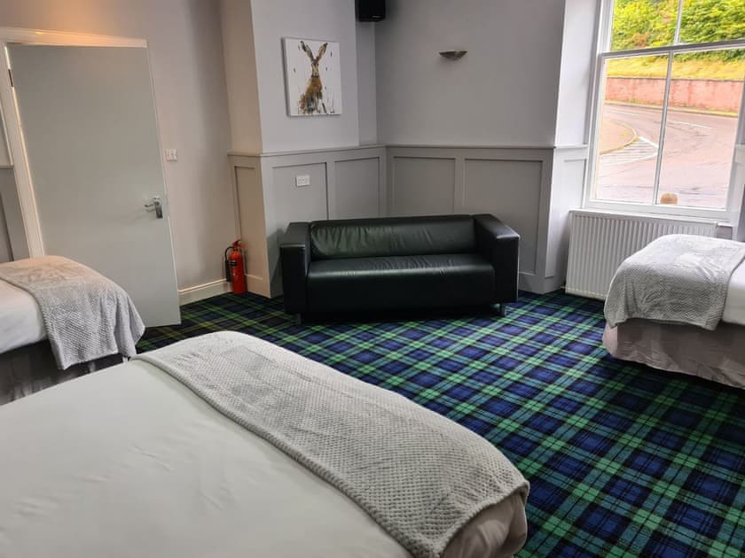 Bedroom | The Wild Cat - Black Isle Holiday Apartments, Avoch
