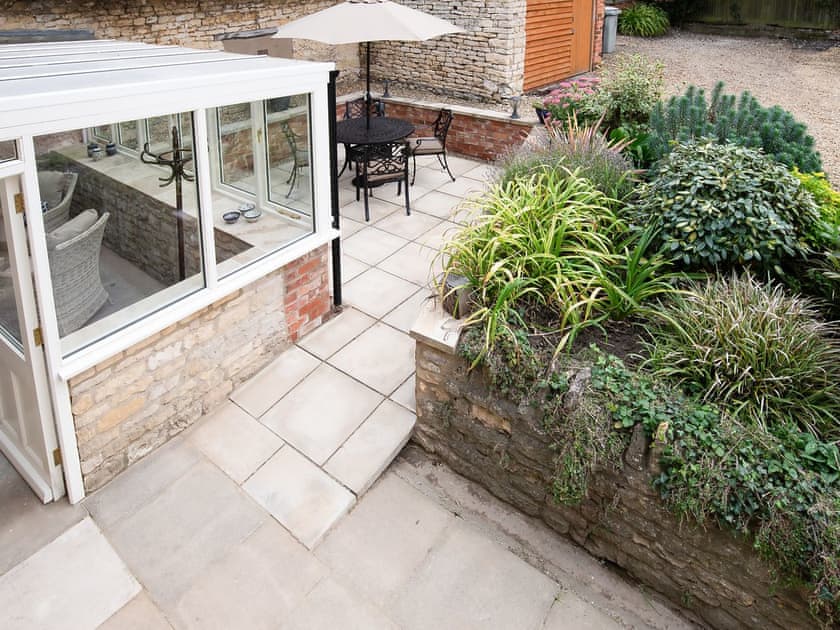 Patio | Well Cottage, Cottesmore, near Oakham