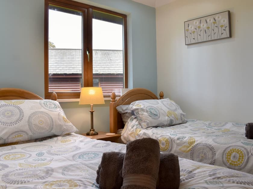 Twin bedroom | Hygge Lodge, Flamborough