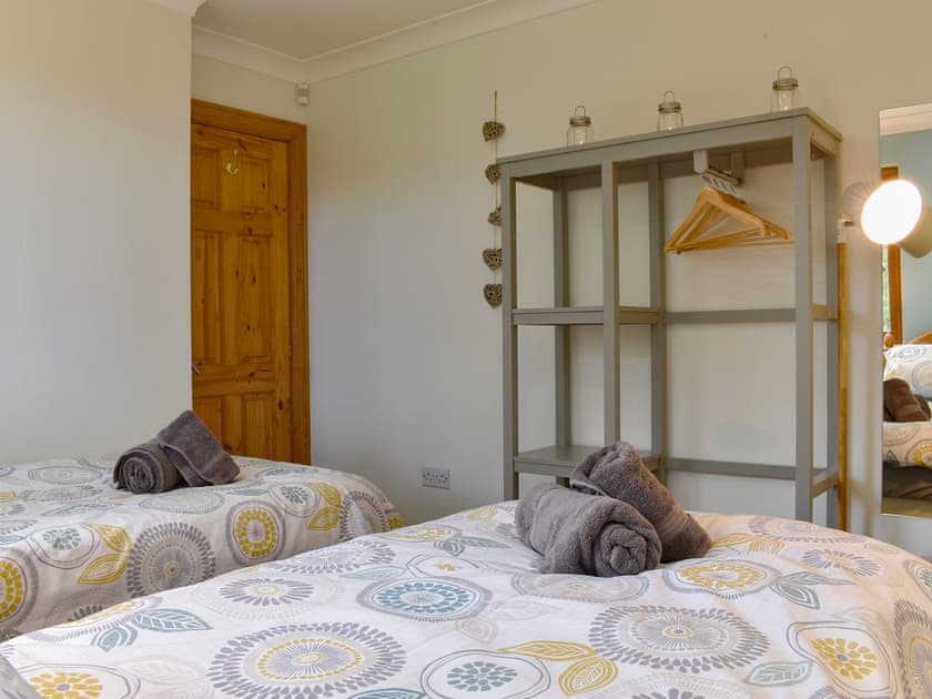 Twin bedroom | Hygge Lodge, Flamborough